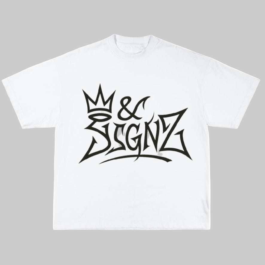ROYALSIGNZ Oversized T-Shirt White