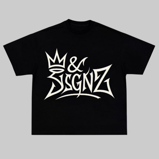 ROYALSIGNZ Oversized T-Shirt Black