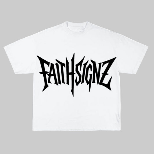 FAITHSIGNZ Oversized T-Shirt White