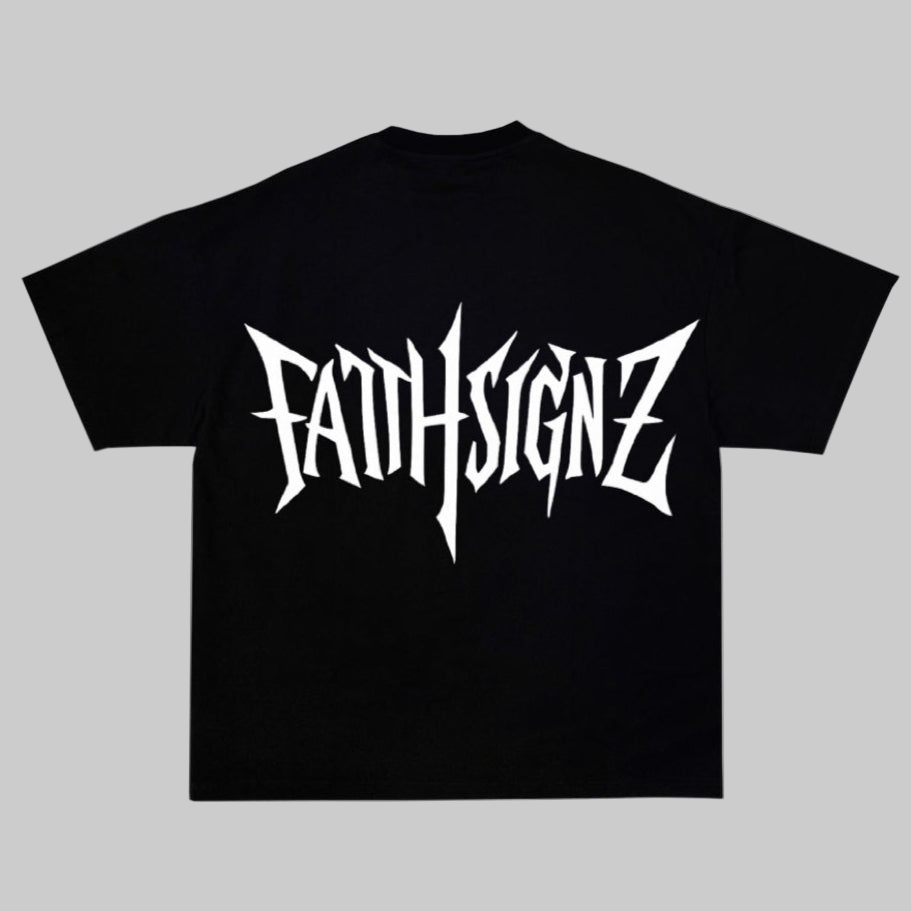 FAITHSIGNZ Oversized T-Shirt Black